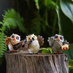 Owl Band Garden Ornament Set (3-Piece) – image 3