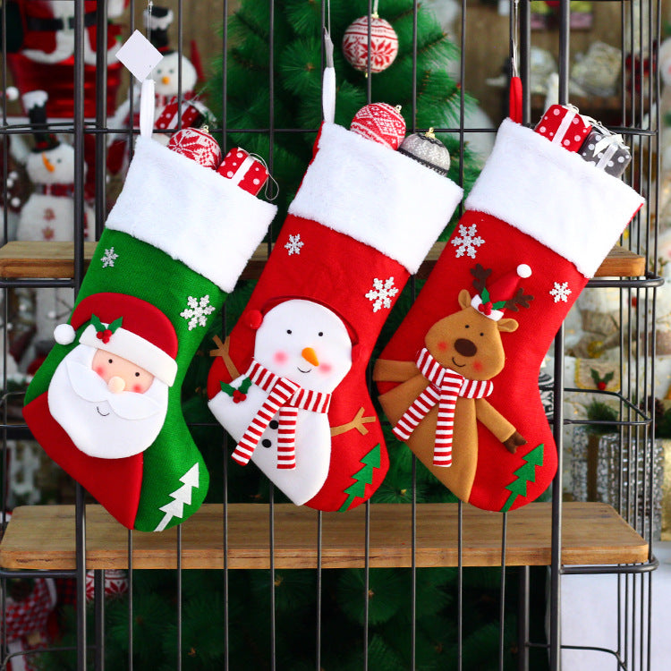 Large Christmas Stocking Gift Bag (28 x 46 cm)
