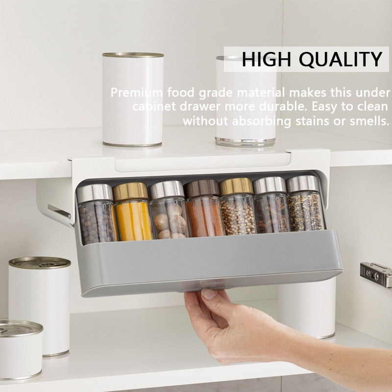 Under-Shelf Pull-Out Spice Organiser – image 2