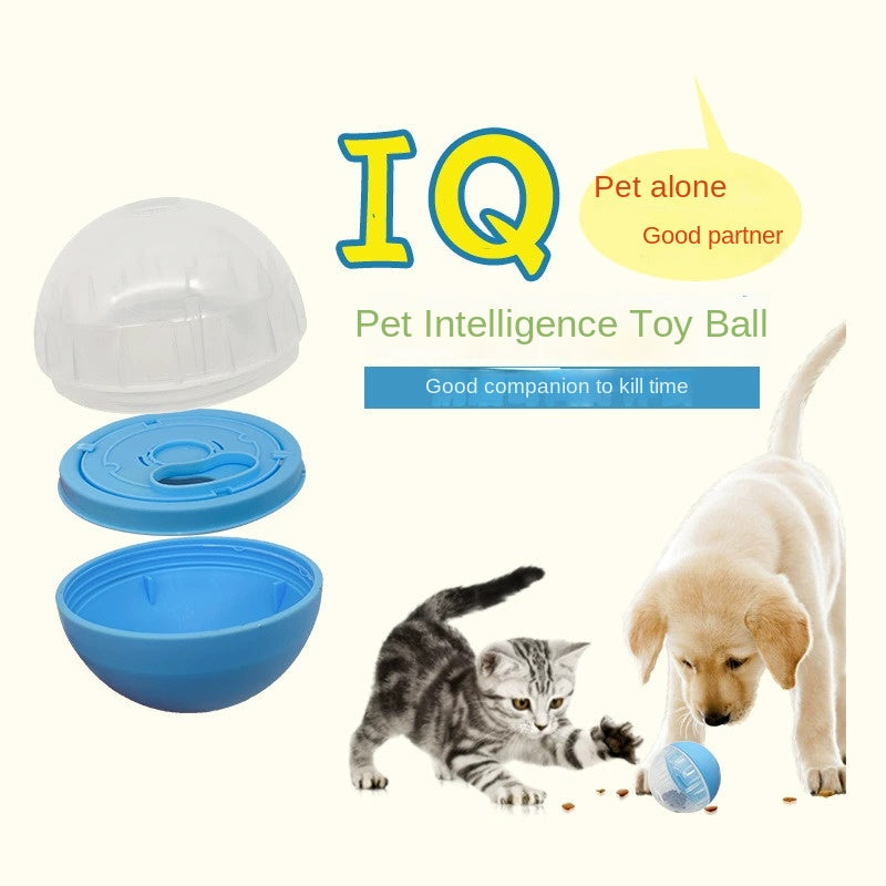 Pet Wobble Treat-Dispensing Ball