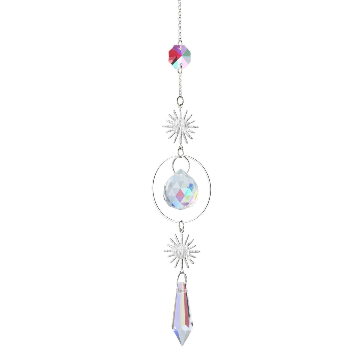 Crystal Suncatcher – Hanging Rainbow Maker