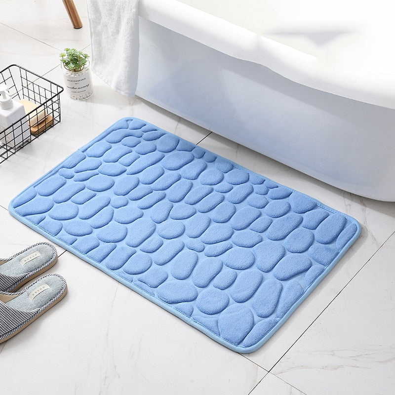 Cobblestone Memory Foam Bath Mat – image 3