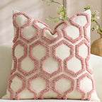 Textured Tufted Geometric Cushion Cover – 45 x 45 cm – image 10