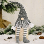 Light-Up Christmas Gnome with Long Legs