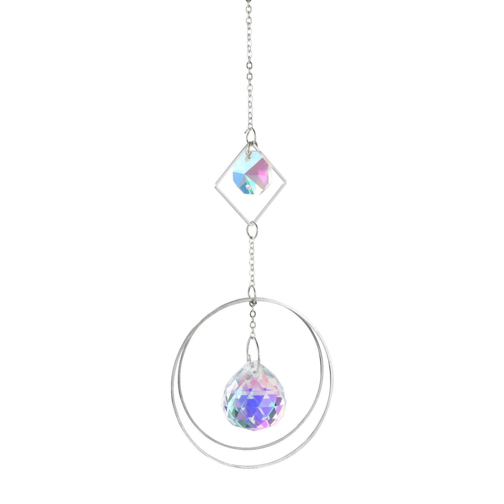Crystal Suncatcher – Hanging Rainbow Maker