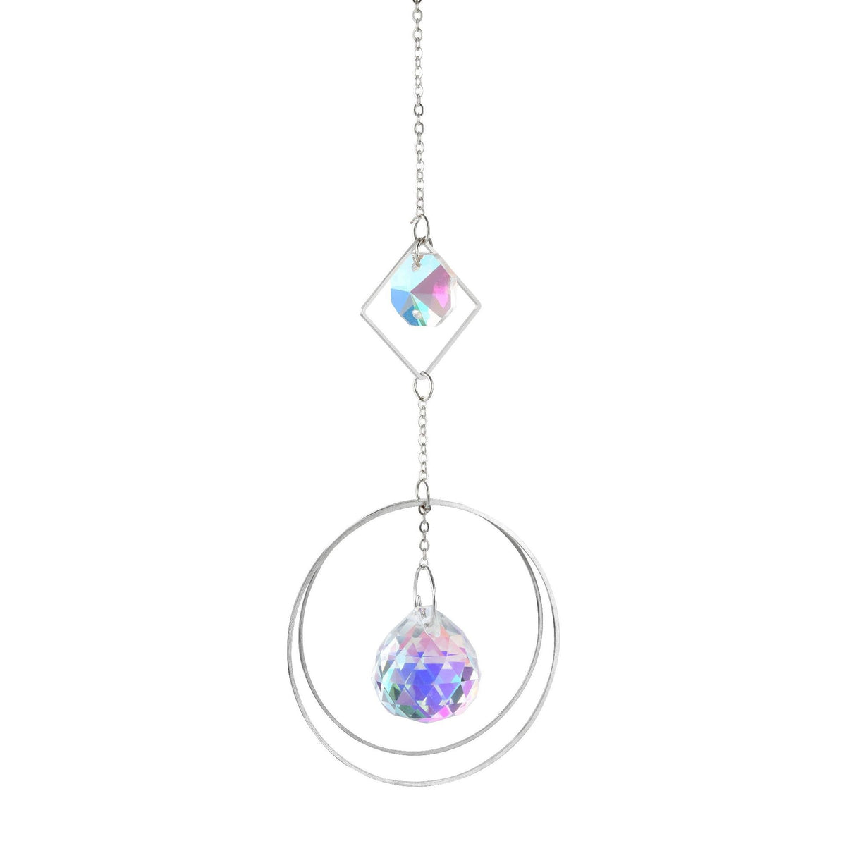 Crystal Suncatcher – Hanging Rainbow Maker