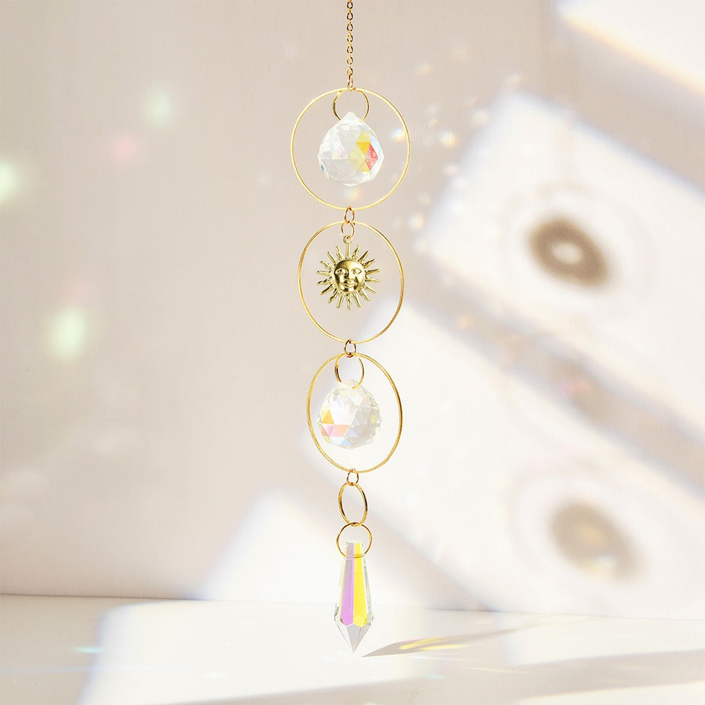 Crystal Suncatcher – Hanging Rainbow Maker