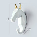 Geometric Animal Head Wall Hook – image 12
