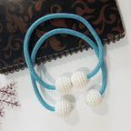 Pearl Bead Magnetic Curtain Tiebacks – Pair – image 4