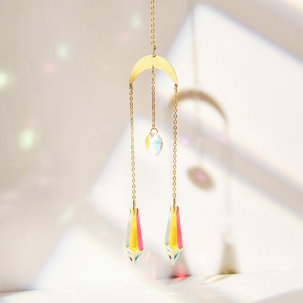 Crystal Suncatcher – Hanging Rainbow Maker