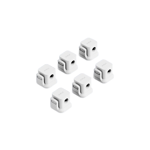 Self-Adhesive Cable Organisers (6-Pack)