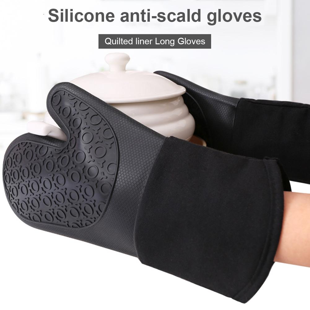 Non-Slip Silicone Heat-Resistant Oven Mitt
