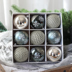 Hand-Painted Christmas Bauble Gift Box – Set of 9 – image 7