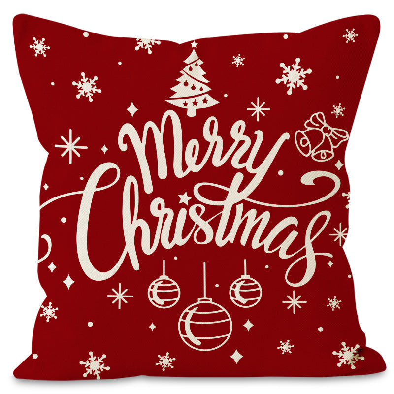Red Bauble Christmas Cushion Cover (45 x 45 cm)