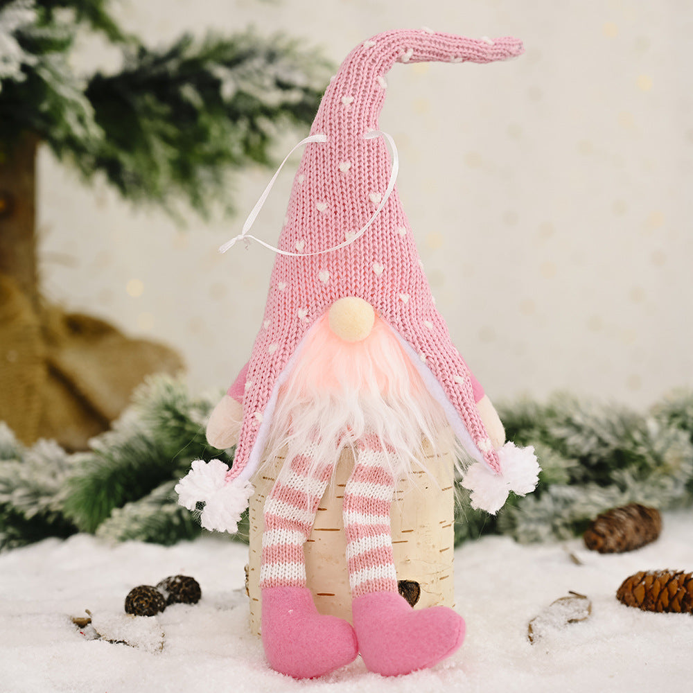 Light-Up Christmas Gnome with Long Legs