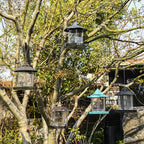 Gazebo Hanging Bird Feeder – Bronze Effect