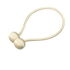 Magnetic Curtain Tiebacks – Cream