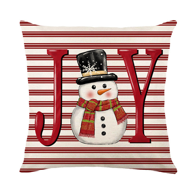 Christmas Cushion Cover – Printed Festive Design (45 x 45 cm)