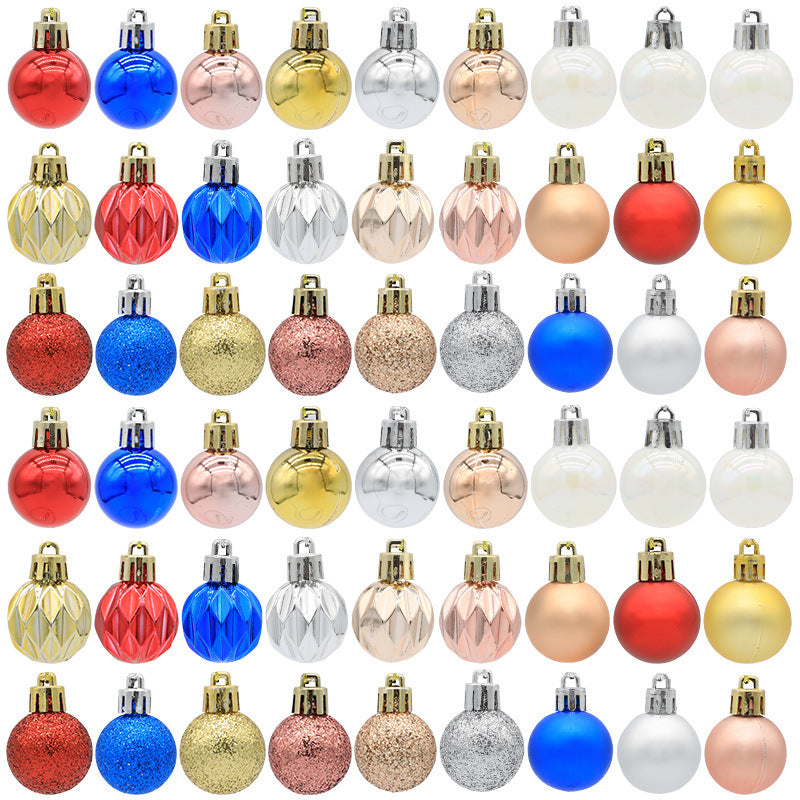 Christmas Bauble Set – 36 Piece Mixed Baubles