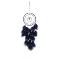 Navy Feather Dream Catcher – image 2