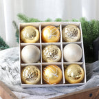 Hand-Painted Christmas Bauble Gift Box – Set of 9 – image 6