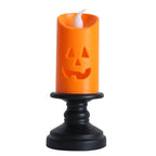 Halloween Pumpkin LED Candle – image 2