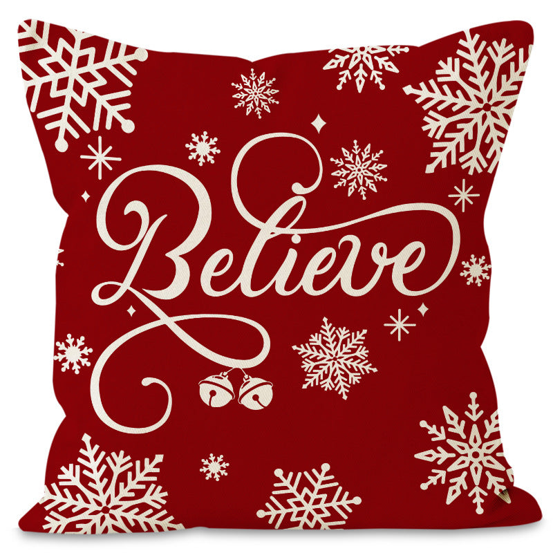 Red Bauble Christmas Cushion Cover (45 x 45 cm)