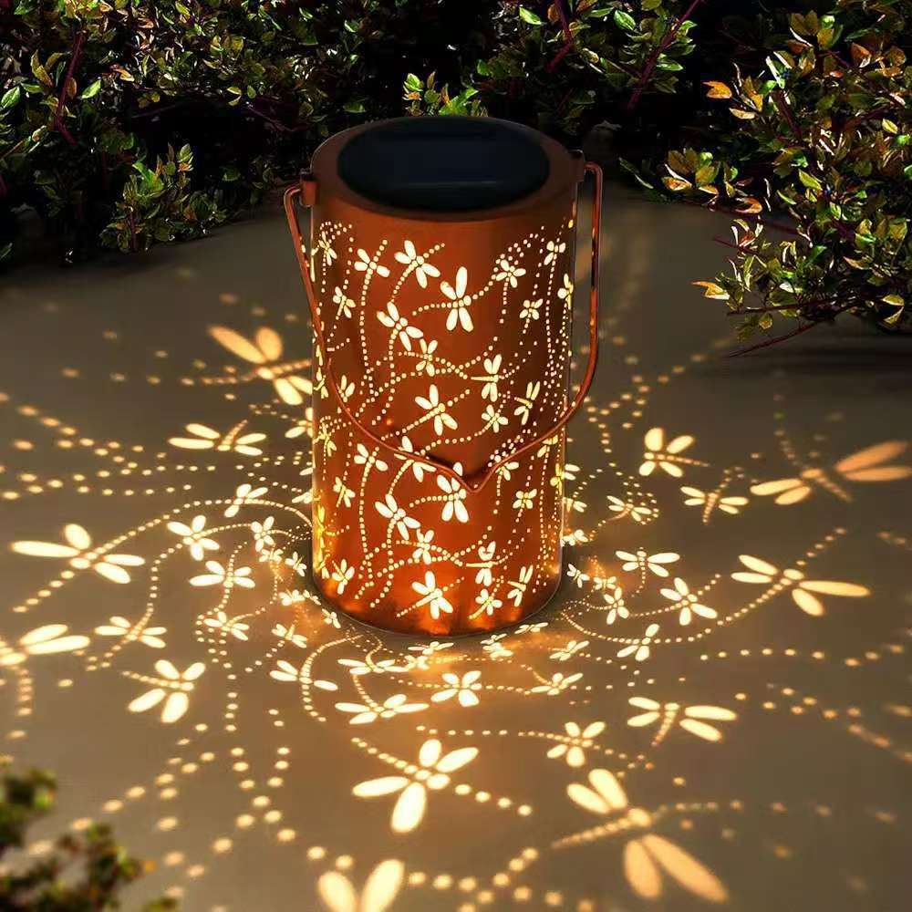 Solar Garden Lantern – Dragonfly