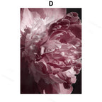 Pink Peony Canvas Print – Unframed Wall Art – image 5