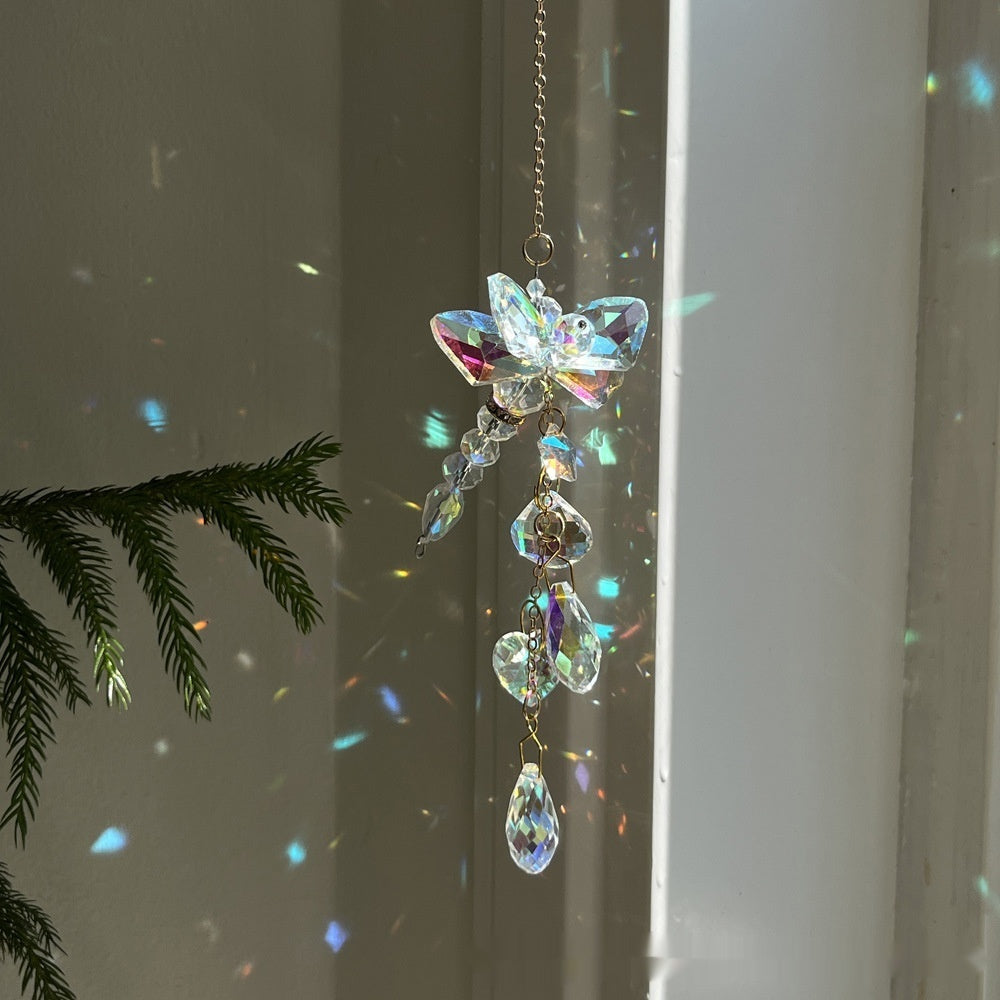 Crystal Butterfly Suncatcher – Hanging Rainbow Maker – image 7