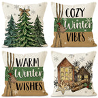 Winter Woodland Cushion Cover (45 x 45 cm)