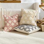 Textured Tufted Geometric Cushion Cover – 45 x 45 cm – image 4