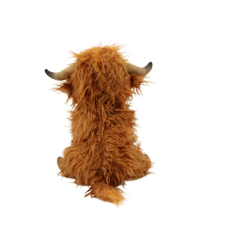 Highland Cow Plush Toy – 25cm