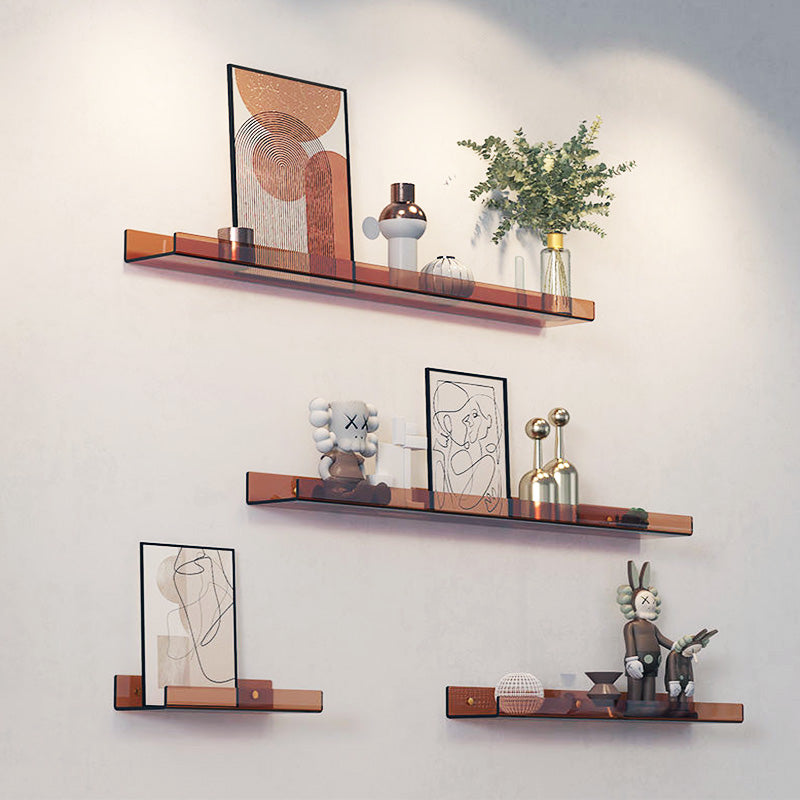 Acrylic Wall-Mounted Bathroom Shelf – 40cm – image 7