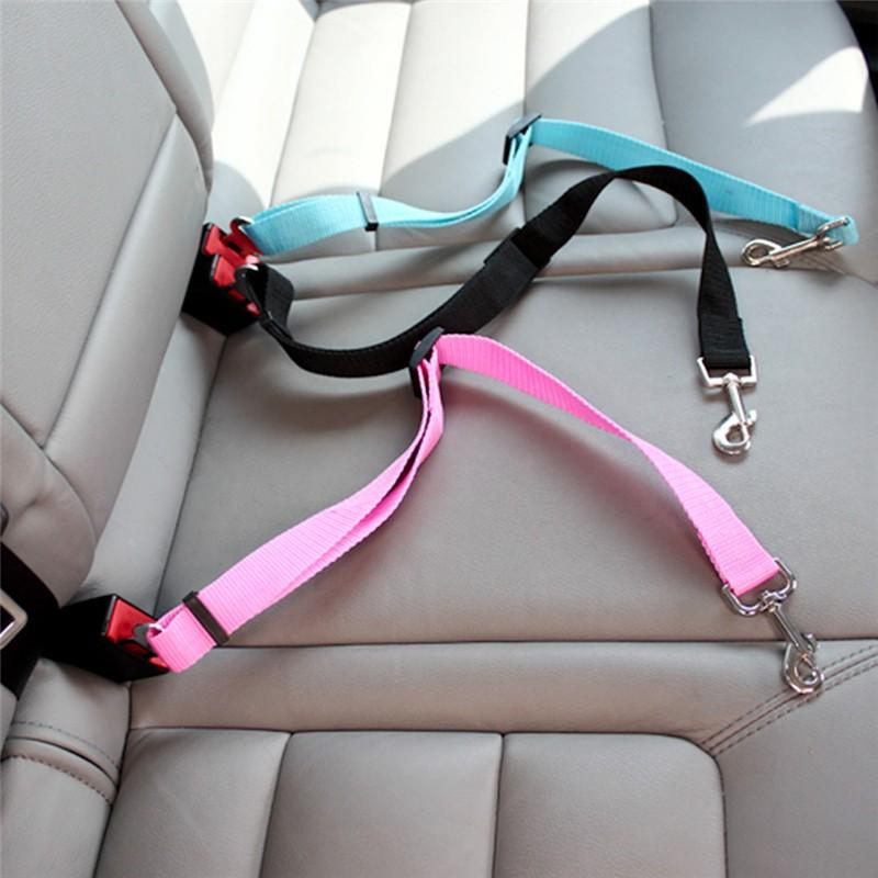 Dog Car Seat Belt – Adjustable Pet Safety Lead Clip