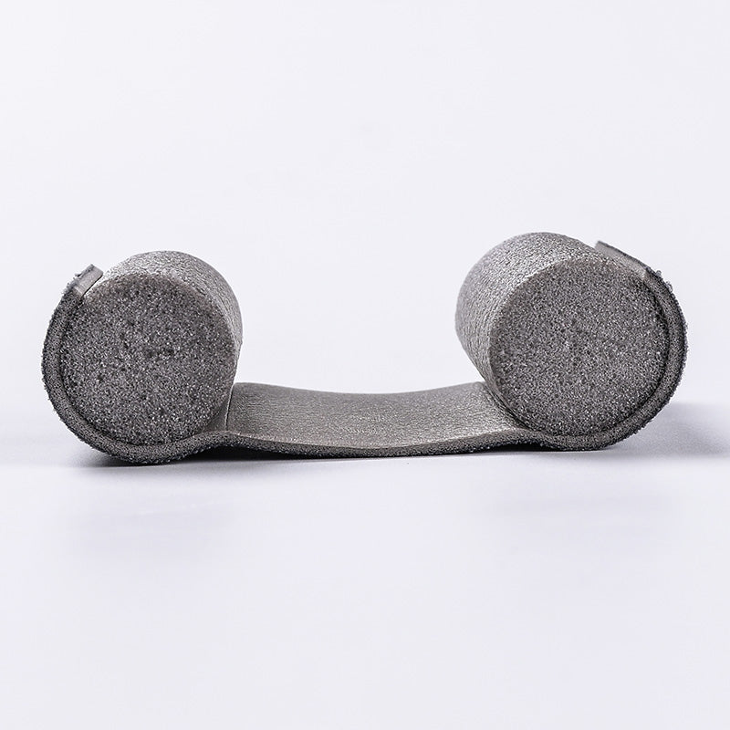 Twin foam tubes of the draught excluder