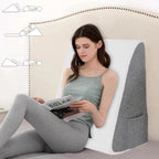 Triangle Wedge Backrest Cushion (50 x 50 x 26 cm) – image 2