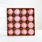 Plush & Painted Christmas Bauble Set – 16 Piece Gift Box – image 9