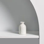 Mini Embossed Ceramic Bud Vase