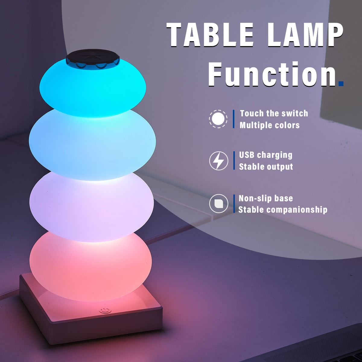 Rechargeable RGB Table Lamp