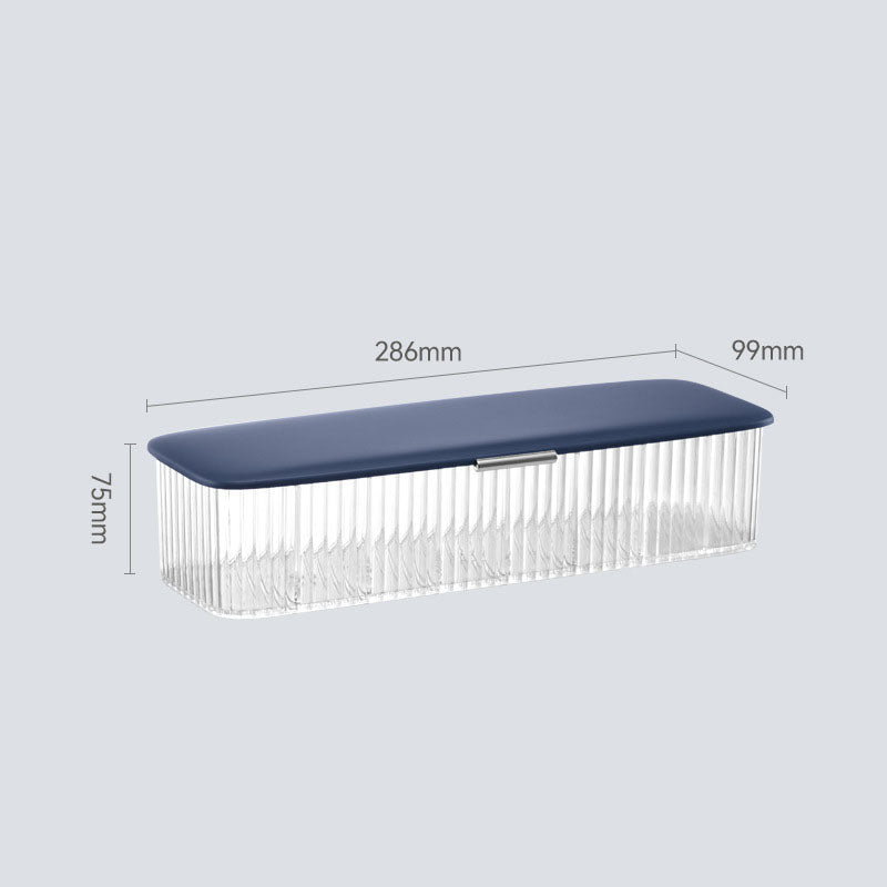 8-Compartment Cable Storage Box with Lid – image 6