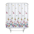Colourful Butterfly Shower Curtain – 180 x 180 cm – image 2