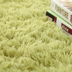 Fluffy Round Faux Fur Rug – Soft Shaggy Area Rug