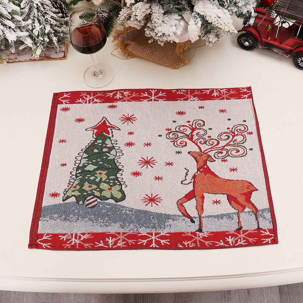 Christmas Tapestry Placemats – Set of 4