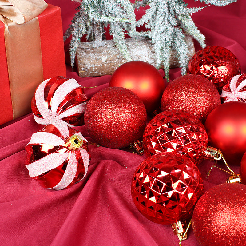 Painted Christmas Bauble Gift Box – 6 cm Baubles