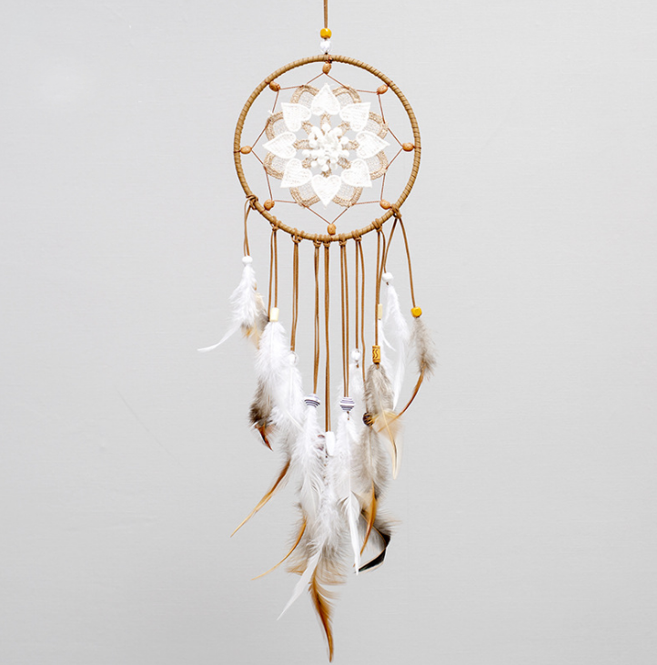 Handmade Feather Dream Catcher