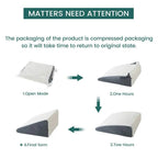 Triangle Wedge Backrest Cushion (50 x 50 x 26 cm) – image 6