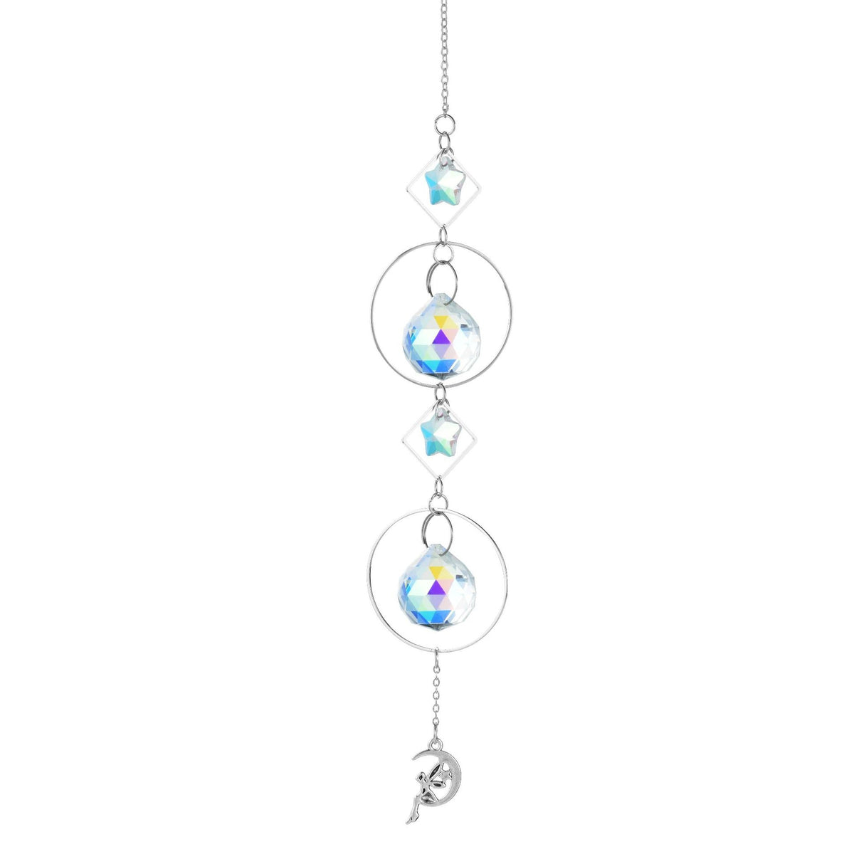 Crystal Suncatcher – Hanging Rainbow Maker