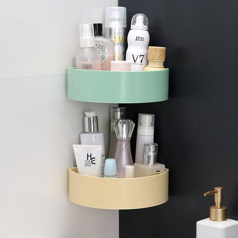 No-Drill Bathroom Storage Shelf – image 3