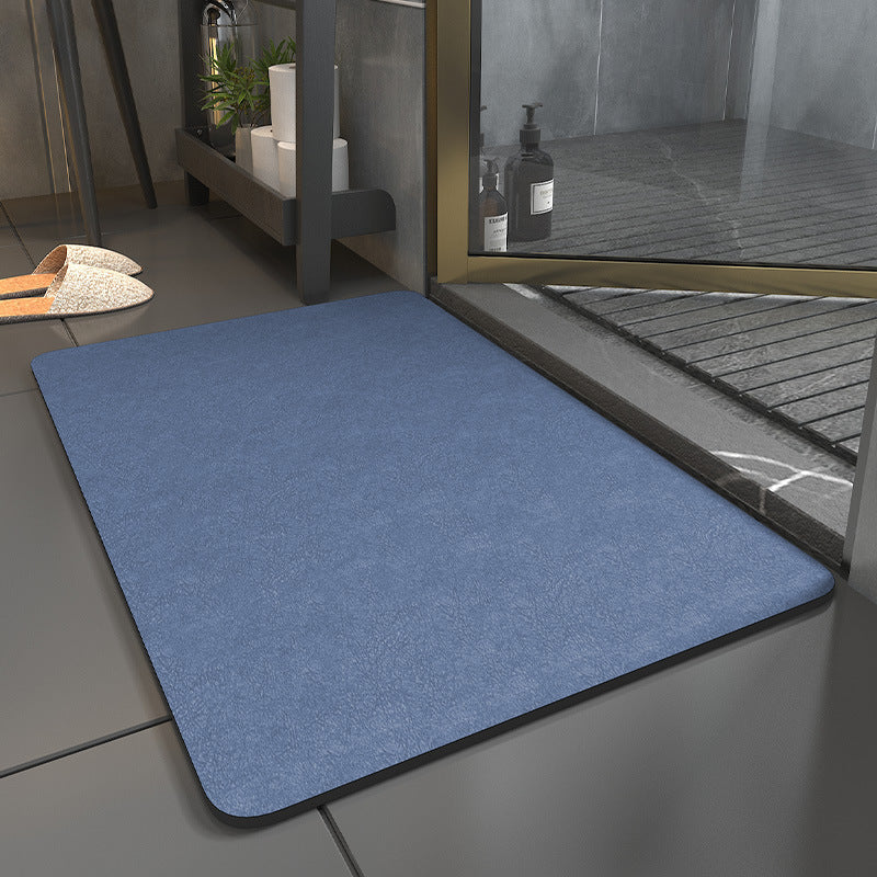 Velvet Diatomite Bath Mat – Quick-Dry – image 10